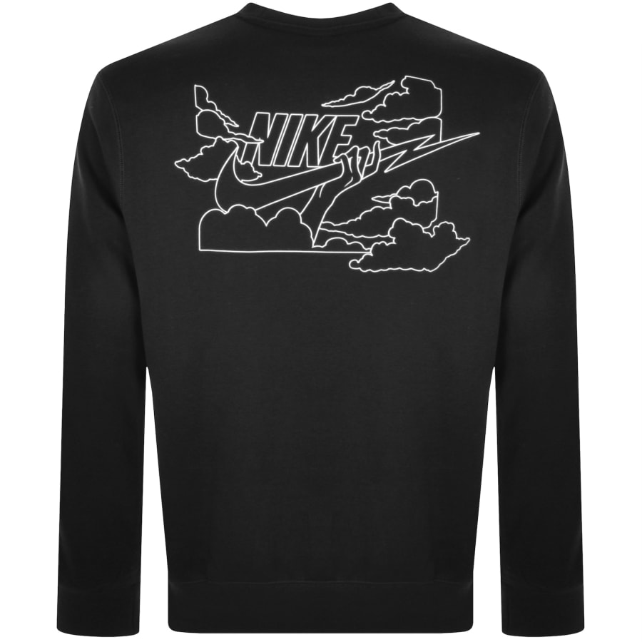 Men's Nike Black UCF Knights Wordmark Logo Club Pullover Hoodie